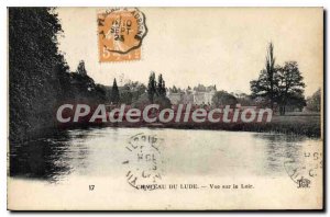 Old Postcard Chateau du Lude View Loir