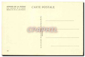 Old Postcard Quiet Winter Gorges Diosaz