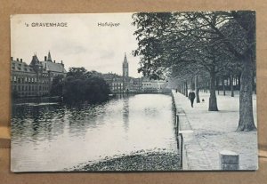 VINTAGE UNUSED POSTCARD - HOFVIJVER, 'S GRAVENHAGE (THE HAGUE), NETHERLANDS