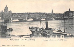 US5862 pont nicolas ship litho   st petersburg russia