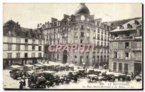 Old Postcard Le Mont Dore Place Michel Bertrand and hotels