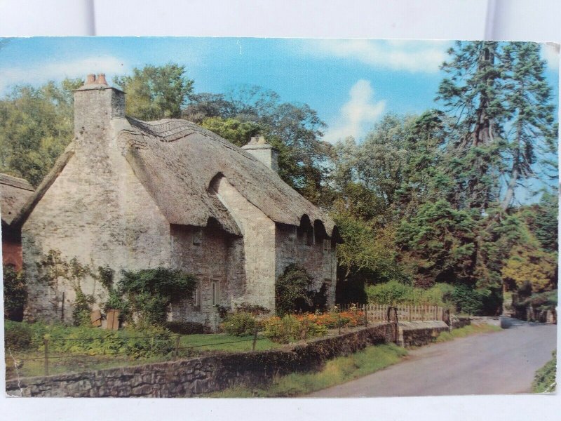 Vintage Postcard  Merthyrmawr Village Nr Bridgend Wales 1970s