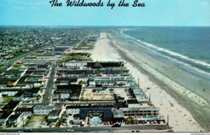 New Jersey Wildwood Crest Beach Looking North