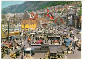 Flower and Fish Market, Bergen, Norway