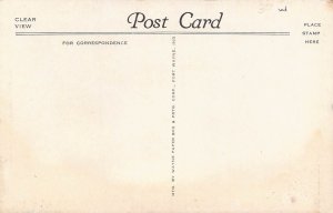 Michigan Avenue Street Scene Cigar Drug Stores Jackson MI 1940s postcard