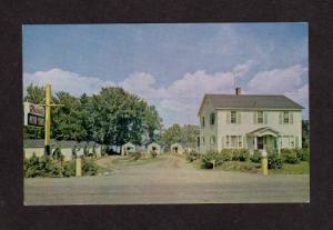 Riverside Motor Court Cabins FREDERICTON NEW BRUNSWICK