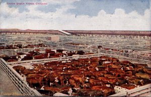 Illinois Chicago Union Stock Yards 1915