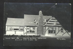 RPPC SANTA CLAUS ARIZONA BOULDER DAM HIGHWAY 93 REAL PHOTO POSTCARD