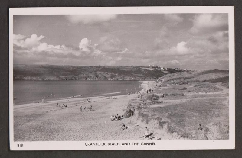 Crantock Beach & The Gannel, Crantock, Cornwall - Real Photo - Unused