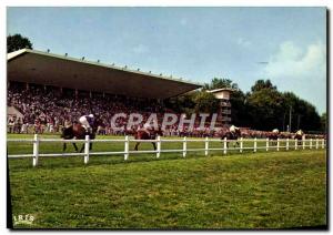 Postcard Modern Horse Riding Equestrian Vichy Racecourse Passage of the race ...