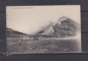 SAMOA, VOLCANIC CRATERS, c1910 ppc., unused.
