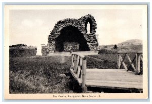 Antigonish Nova Scotia Canada Postcard The Grotto c1930's Vintage Unposted