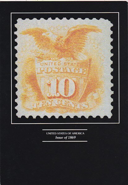 Stamps Of United States 10 Cent Issue of 1869