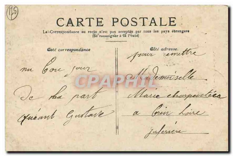 Old Postcard Paris Notre Dame