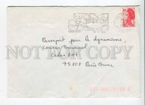 421370 FRANCE 1983 year Deer Randan real posted COVER