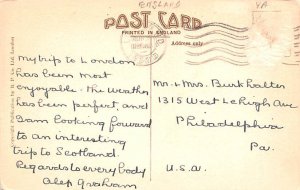 Admiralty Arch London United Kingdom, Great Britain, England 1930 Missing Stamp 