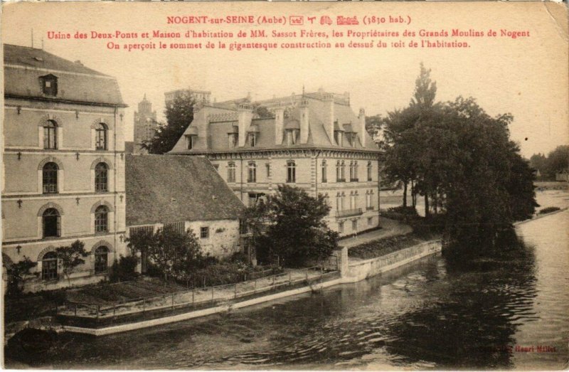 CPA NOGENT-sur-SEINE - Usine des deux Ponts (71636)