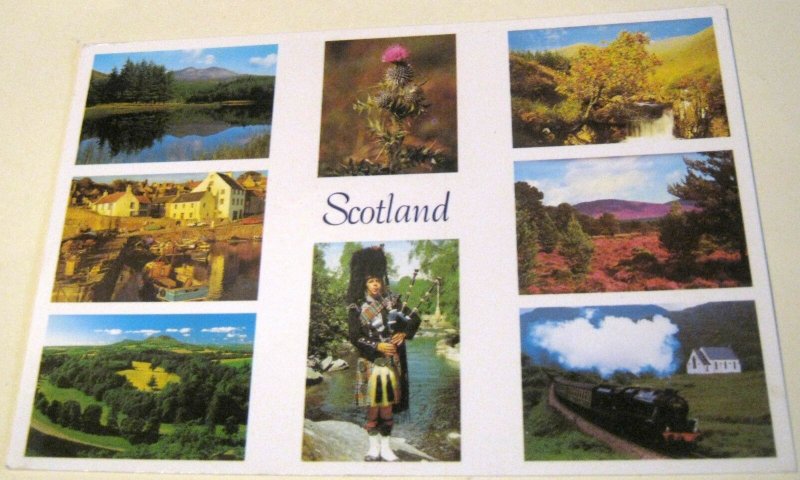 Scotland Multi-view S-46-H Exclusive Cards - Posted 1994