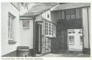 Cornwall Postcard - The Courtyard - Tree Inn - Stratton - Ref 757A