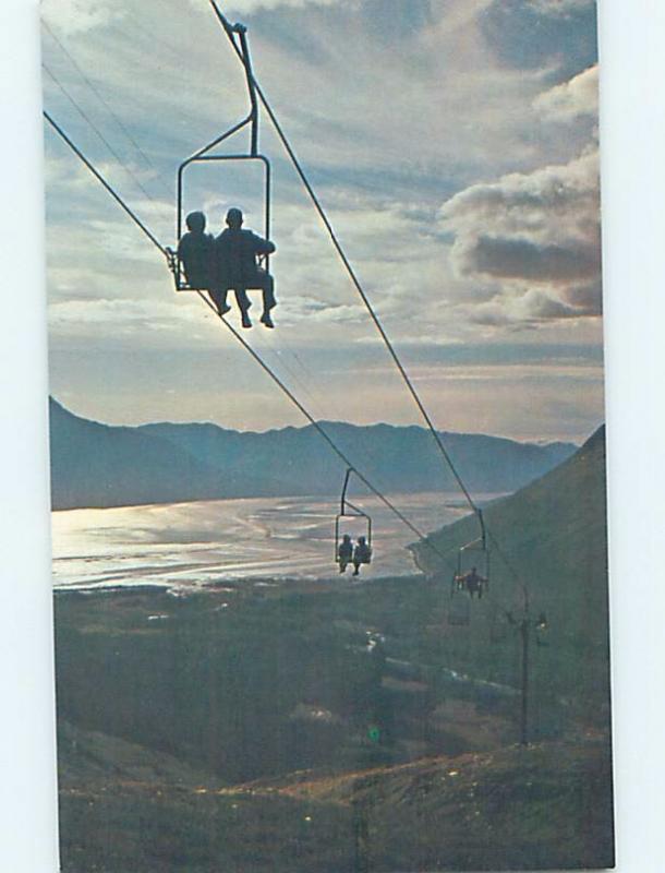 Unused Pre-1980 SKIING DOUBLE CHAIRLIFT Mount Alyeska - Girdwood AK ho8485