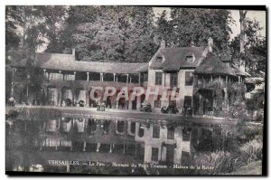 Old Postcard Versailles Park Hameau Du Petit Trianon Queen's House