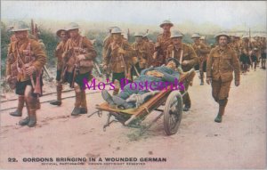 Military Postcard - Daily Mail Battle Pictures, Wounded German  RS39187