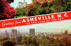 North Carolina Greetings From Asheville In The Land Of The Sky