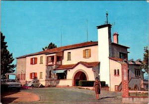 Serem, Portugal  AUBERGE INN/HOTEL Pousada de Santo Antonio VW Bug 4X6 Postcard