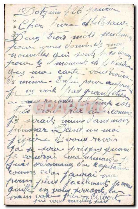 Old Postcard Mainz von der Eisenbahnbruche