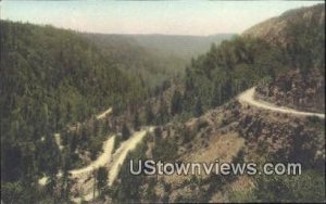 Highway 79 Hairpin Curve - Flagstaff, Arizona AZ