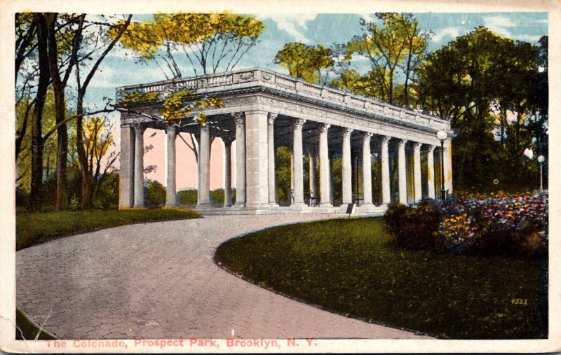 New York City Brooklyn Prospect Park The Colonade