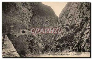 Gorges chabet Old Postcard Tunnel