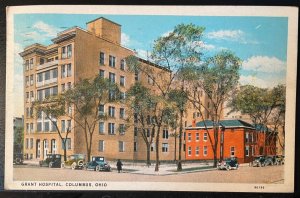 Vintage Postcard 1933 Grant Hospital, Columbus, Ohio (OH)