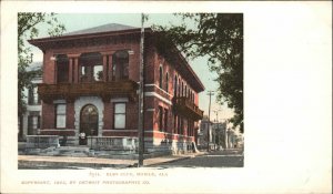 Mobile Alabama AL Elks Club BPOE Detroit Pub Fraternal c1905 Postcard