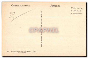 The Huelgoat - Cascade - Old Postcard