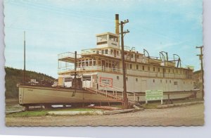 SS Keno, Stern-Wheeler, Dawson City, Yukon, Vintage Chrome Postcard