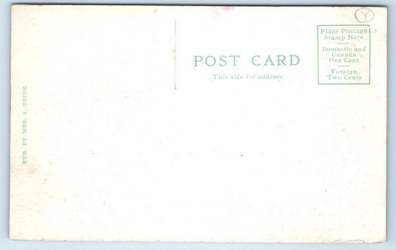 KISSIMMEE, Florida FL ~ Students OSCEOLA HIGH SCHOOL c1910s Postcard