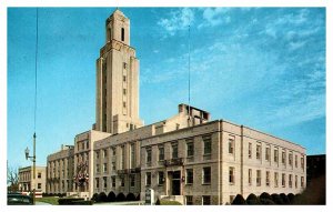 Postcard BUILDING SCENE Pawtucket Rhode Island RI AQ5446