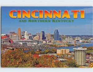Postcard Cincinnati And Northern Kentucky, Cincinnati, Ohio