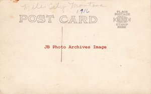 Native American Indians, RPPC, 1911 Miles City Round Up, Montana, Photo