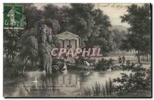 Old Postcard Chateau de Malmaison Temple of Love