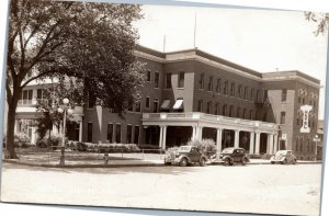 RPPC Hotel Johnson, Red Oaks, Iowa, circa 1925-1942