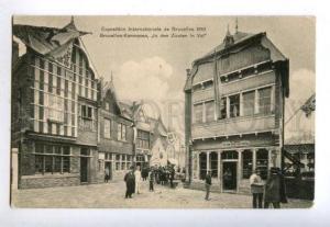 158408 Belgium BRUSSELS Exhibition 1910 Kermesse In den Zouten