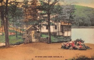 Butler New Jersey Star Lake Camp Vintage Postcard JH230865