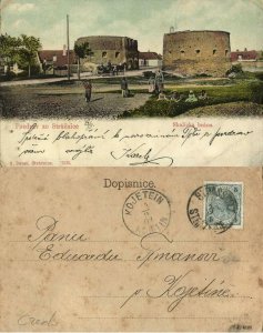 czech, STRÁŽNICE STRAßNITZ, Skalica Gate (1901) Postcard