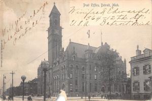 BR46493 Post Office detroit   Michigan