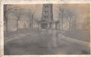 J63/ Dayton Ohio RPPC Postcard c1910 Lookout Schantz Park Far Hills 187