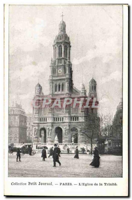 Paris - 9 - Church of the Trinity - Collection Diary Old Post Card