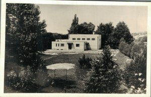 Czech Republic Krčín Sokolovna Nové Město nad Metují RPPC 06.88