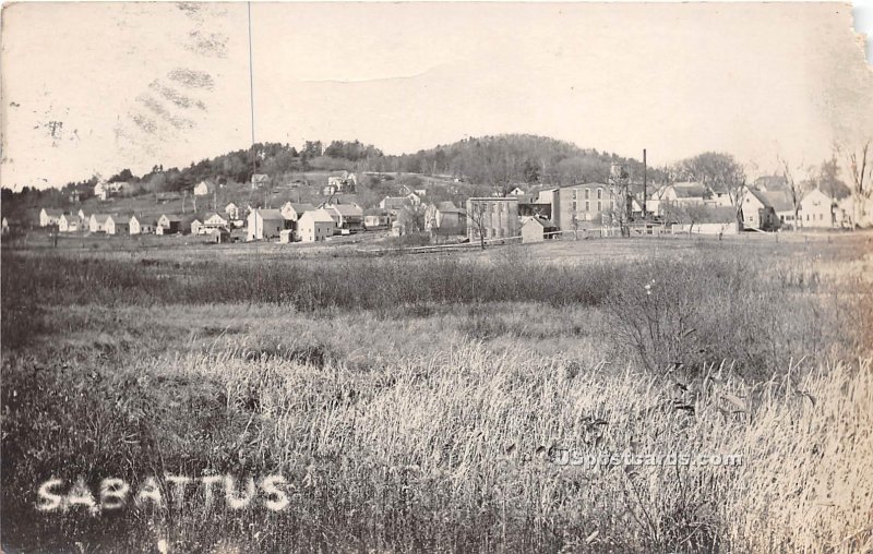 Birdseye View in Sabattus, Maine